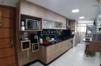 Apartamento com 4 dormitórios à venda, 160 m²  - praia da costa - vila velha/es
