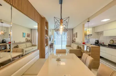 Apartamento com 2 dormitórios à venda, 65 m²  - praia de itaparica - vila velha/es