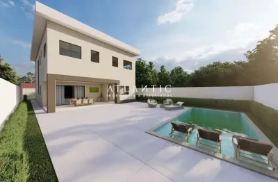 Casa duplex em construção, 4 quartos com lazer em interlagos