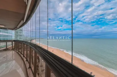 Apartamento 4 quartos frente mar na orla de itaparica – lazer de clube