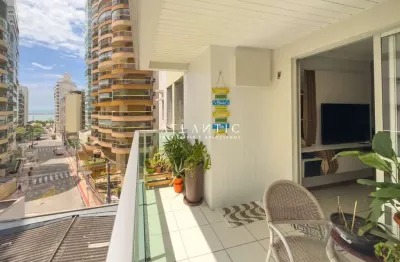 Apartamento com 3 dormitórios à venda, 130 m² - praia da costa - vila velha/es