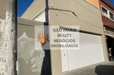 Galpão/salão comercial para locação no ipiranga - 224 m², próximo ao metrô sacomã.