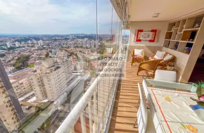 Apartamento mobiliado 111m² à venda no jardim bonfiglioli em jundiaí, 3 dormitórios, suíte, ideal para home office