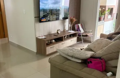 Apartamento semi-mobiliado, com 3 quartos, 2 vagas e sacada gourmet com churrasqueira no cancelli.