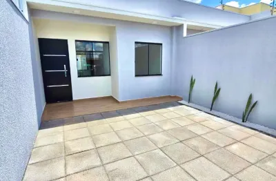 Mcmv - casa térrea nova à venda no bairro morumbi com 50m2 construídos, 2 quartos, 2 vagas e sobra de terreno nos fundos