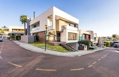 Casa em condomínio fechado com 4 quartos à venda na rua marechal anor teixeira dos santos, 850, boa vista, curitiba, 350 m2 por r$ 1.980.000