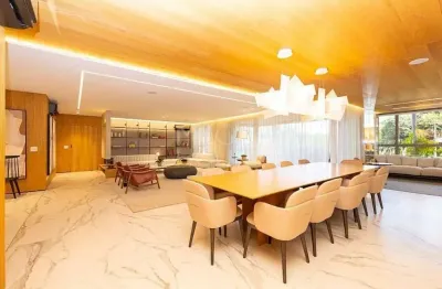 Apartamento com 4 quartos à venda na rua deputado heitor alencar furtado, 3050, campo comprido, curitiba, 320 m2 por r$ 6.262.000