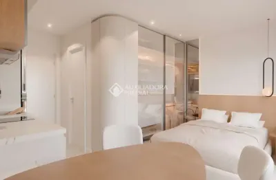 Apartamento com 1 quarto à venda na alameda júlia da costa, 2849, campina do siqueira, curitiba, 13 m2 por r$ 234.998