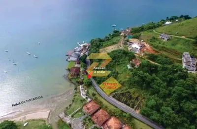 Terreno à venda, 500 m² - frente para o mar - ponta leste - angra dos reis/rj