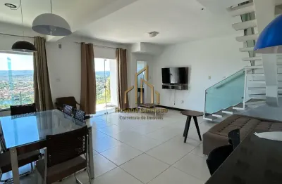 Duplex mobiliado à venda – mirante de escarpas residence resort – 3 suítes – escarpas do lago