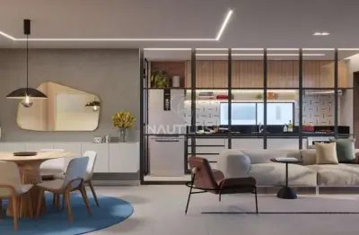 Venda de apartamento 2/4 sendo uma suíte com uma vaga de garagem, em lagoa nova.