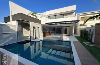 Barra da tijuca - riomar - magnífica casa com 5 dormitórios, 502 m² - à venda