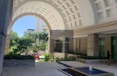 Le monde - barra da tijuca - excelente sala comercial mobiliada, pronta para uso, no melhor e mai bem localizado empreendimento da região