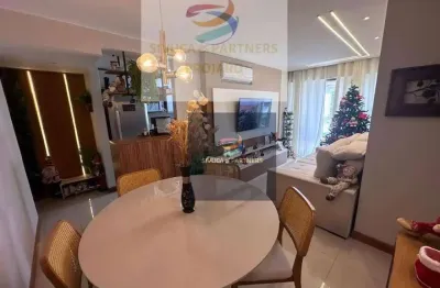 Barra bonita - choice - lindo apartamento finamente decorado com 3 quartos à venda
