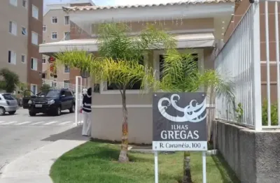 Apartamento com 2 quartos no condomínio ilhas gregas - jd leocádia - sorocaba/sp