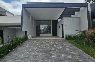 Casa térrea moderna no condomínio reserva ipanema – sorocaba/sp