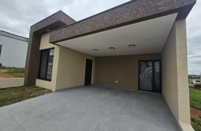 Casa térrea moderna no condomínio reserva ipanema – sorocaba/sp