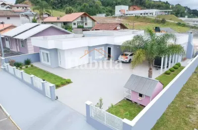 Casa para venda em são bento do sul, rio negro, 3 dormitórios, 1 suíte, 2 banheiros, 4 vagas