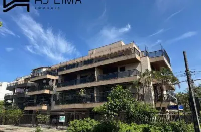 Cobertura para locação em rio de janeiro, recreio dos bandeirantes, 4 dormitórios, 2 suítes, 5 banheiros, 2 vagas