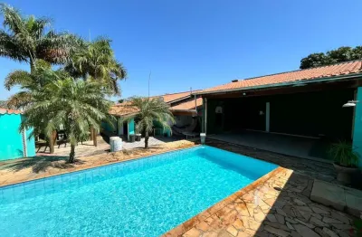 Chácara à venda no glebas taquaral - com 3 dormitórios, sendo uma suíte, linda p