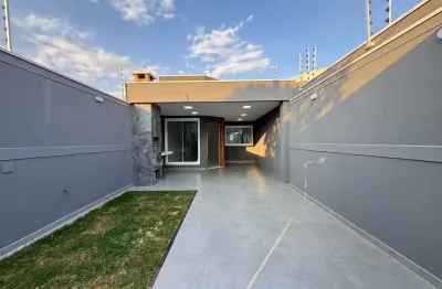 Casa nova com 03 dormitórios no jardim terramerica em americana-sp
