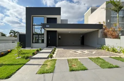 Casa nova com 03 suítes no cond. mac knight residencial em santa bárbara d'oeste-sp