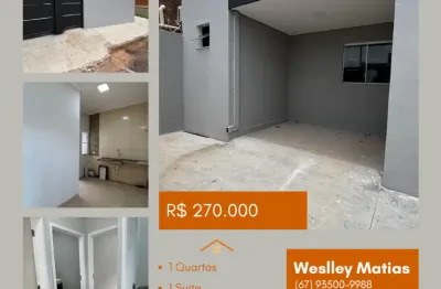 Casa com 2 quartos à venda na Vila Terezinha, Três Lagoas 