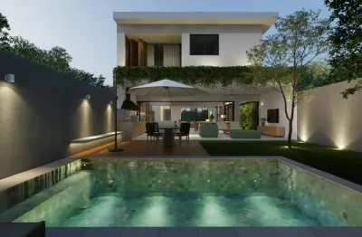 Casa nova em rua fechada com 4 quartos sendo 4 suites no jardim dos estados