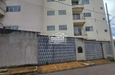 Apartamento 2 quartos venda com elevador no primeiro andar, cidade nova, edificio com elevador, paracatu-mg