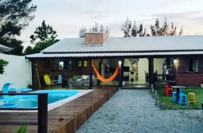 Casa de 3 dormitórios mezanino de 132m² privativos c/ piscina aceita outro imóvel ou carro