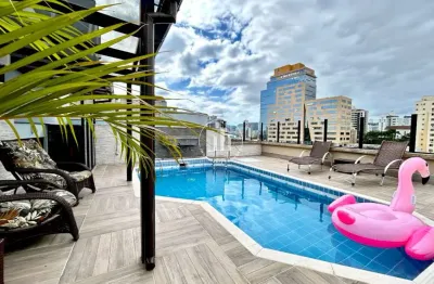 Cobertura 4 quartos com 3 suítes e 320m² - canto - est