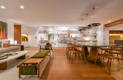 Apartamento tipo para venda em brooklin com 3 quartos, sendo 3 suítes, 213m²