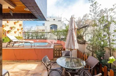 Cobertura para venda em brooklin com 3 quartos, sendo 2 suítes, 297m²