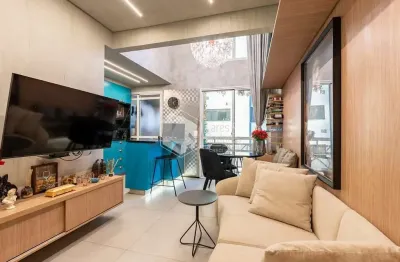 Duplex para venda em paraíso com 1 quarto, sendo 1 suíte, 42m²