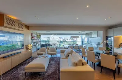 Apartamento tipo para venda em indianópolis com 3 quartos, sendo 3 suítes, 163m²
