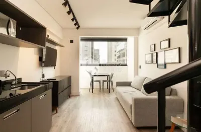 Apartamento à venda 1 quarto 1 suite 1 vaga 45m² vila olímpia são paulo - sp