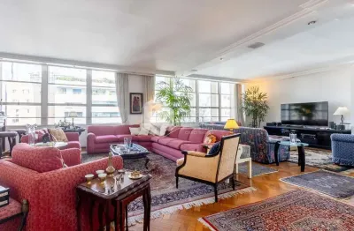 Apartamento tipo para venda em higienópolis com 4 quartos, sendo 2 suítes, 275m²