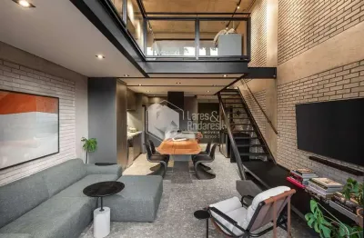 Loft para venda em pinheiros com 1 quarto, sendo 1 suíte, 124m²
