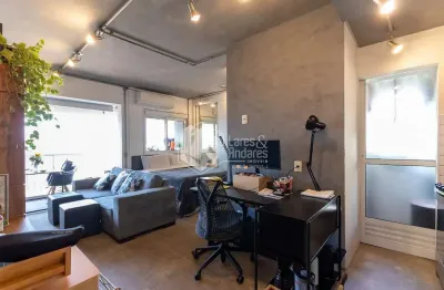 Apartamento tipo para venda em brooklin com 1 quarto, sendo 1 suíte, 44m²