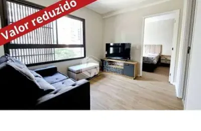 Apartamento tipo para venda em brooklin com 1 quarto, 39m²