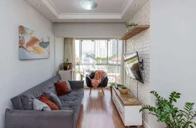 Apartamento tipo para venda em jardim marajoara com 3 quartos, sendo 1 suíte, 71m²