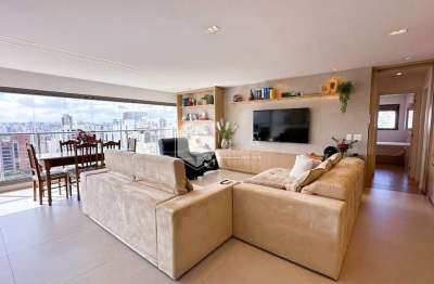 Apartamento tipo para venda em campo belo com 3 quartos, sendo 3 suítes, 143m²