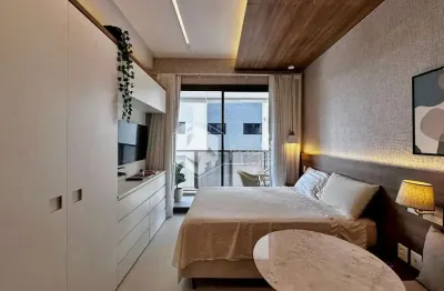 Studio para venda em moema com 1 quarto, sendo 1 suíte, 27m²