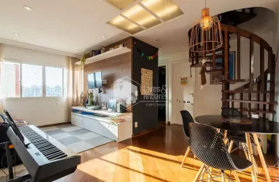 Cobertura para venda em vila gumercindo com 3 quartos, sendo 1 suíte, 107m²