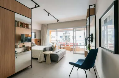 Apartamento com 1 quarto à venda na Rua Vieira de Morais, 1936, Campo Belo, São Paulo