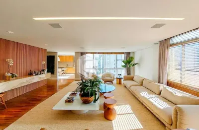 Apartamento tipo para venda em jardim américa com 3 quartos, sendo 3 suítes, 271m²