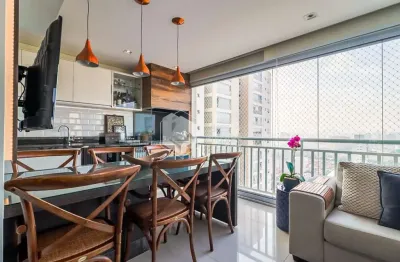 Apartamento tipo para venda em vila romana com 4 quartos, sendo 3 suítes, 139m²