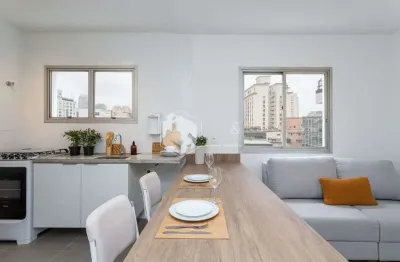 Apartamento tipo para venda em consolação com 1 quarto, 32m²
