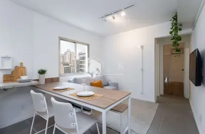 Apartamento tipo para venda em consolação com 1 quarto, 32m²