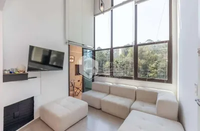 Duplex para venda em paraíso do morumbi com 1 quarto, sendo 1 suíte , 59m²